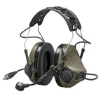 3M™ PELTOR™ ComTac VIII Headset, 4-Pin Single-COMM (Nato) - Charcoal Grey