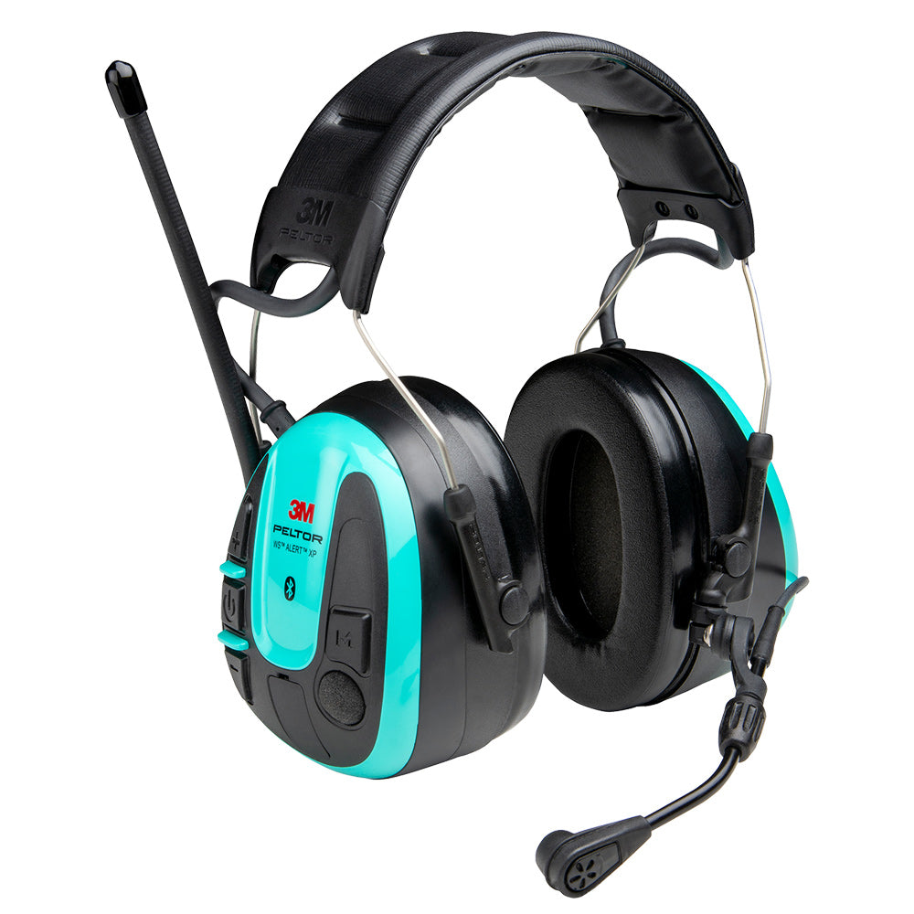 3M™ PELTOR™ WS ALERT XP+ Bluetooth FM Radio Headband Headset
