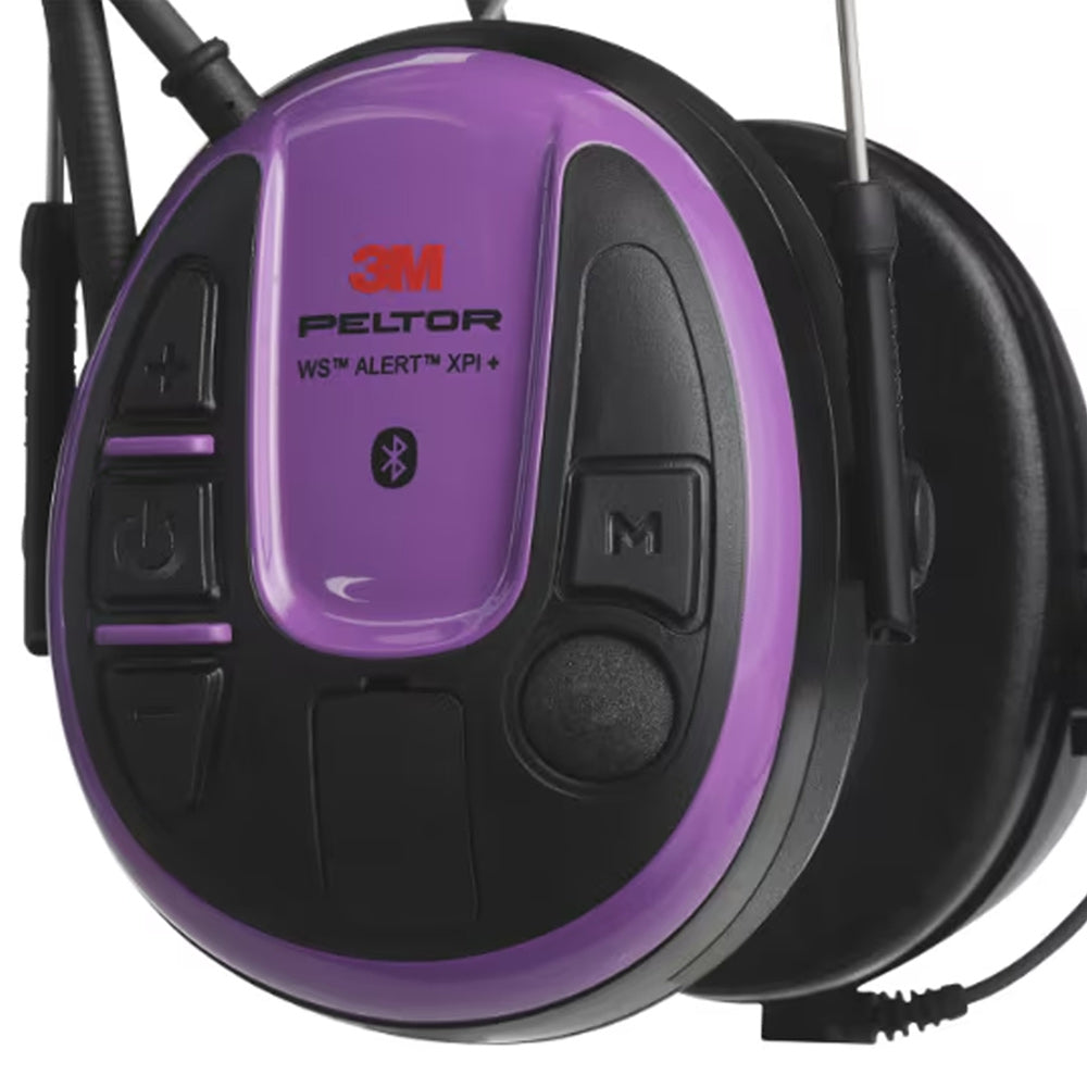3M™ PELTOR™ WS ALERT XPI+ Bluetooth FM Radio Headband Headset