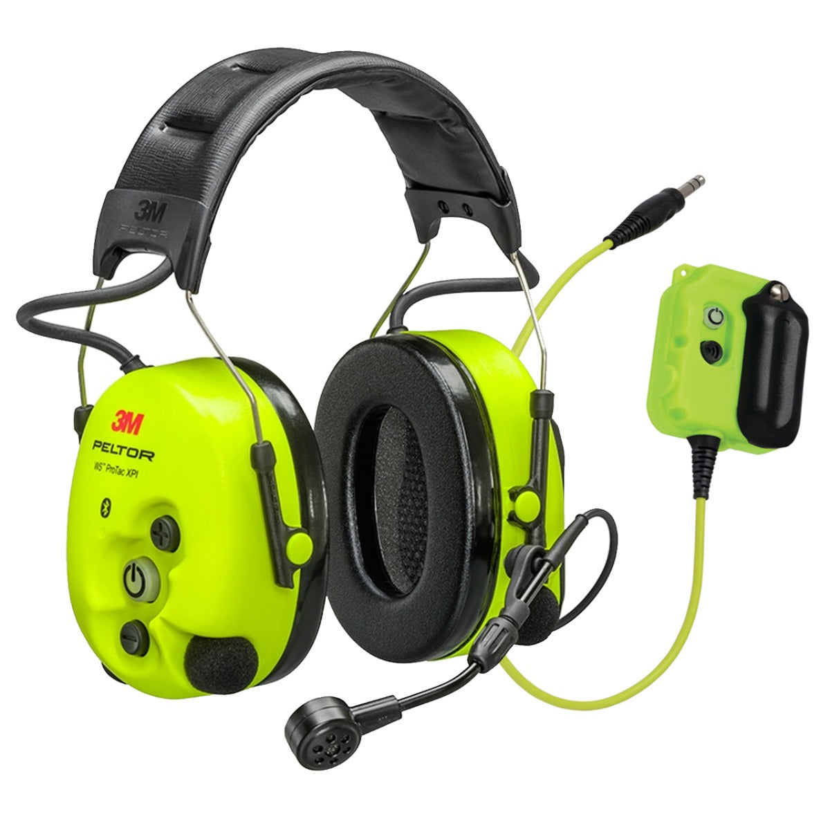 3M™ PELTOR™ Ground Crew Push Back Wireless Bluetooth Headset & PTT Adaptor