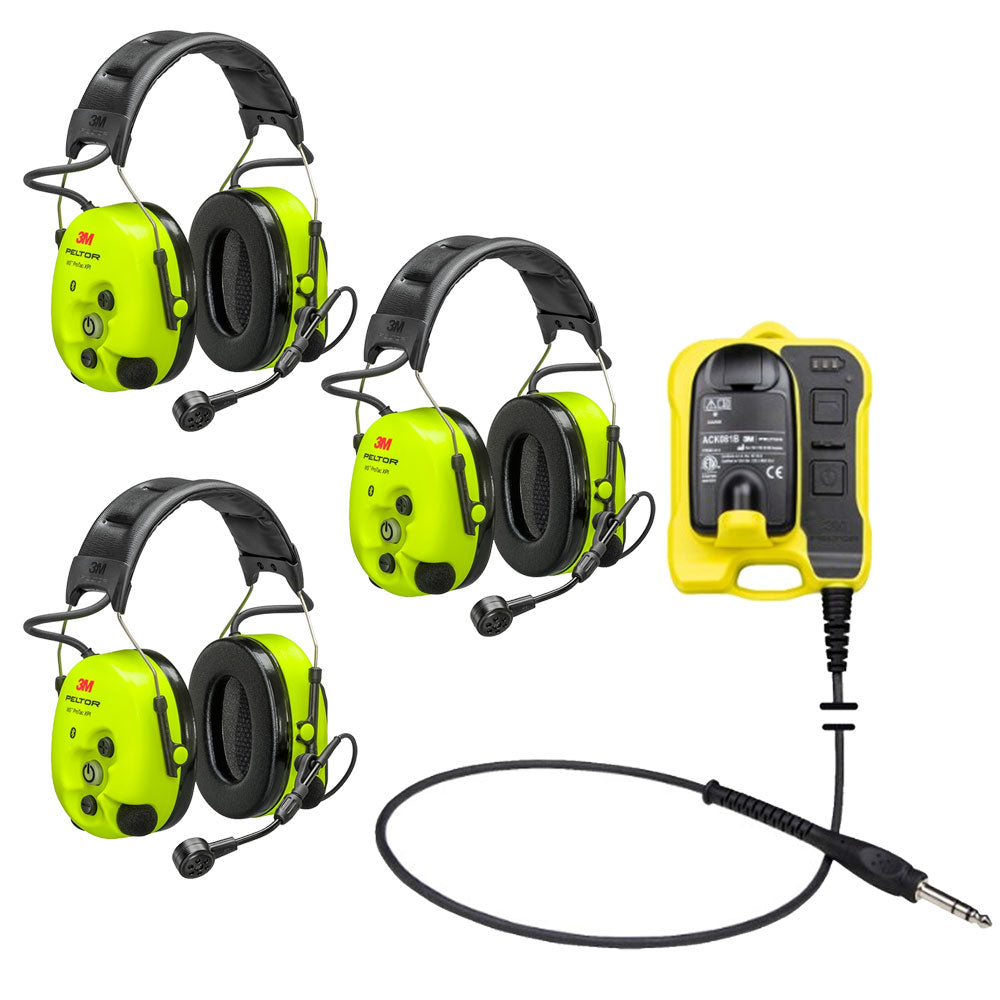 3M™ PELTOR™ Team Of 3 Wing Walker Wireless Ground Mechanic Solution